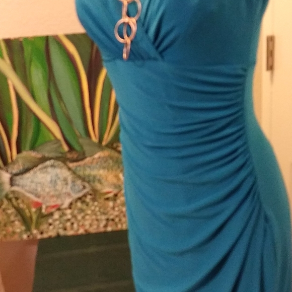 Ralph Lauren Turquoise Dress - Picture 2 of 9